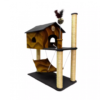 Brinquedo Arranhador São Pet House Marrom para Gatos